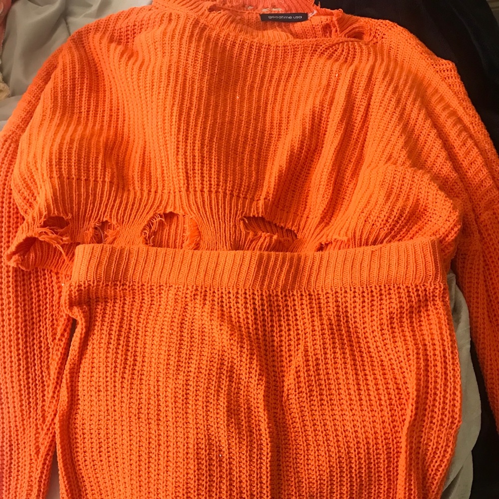 Orange two piece